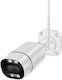 Jager GN-HAU60-W400CH IP Überwachungskamera Wi-Fi Full HD+ 4MP Wasserdicht mit Zwei-Wege-Kommunikation und Objektiv 3.6mm