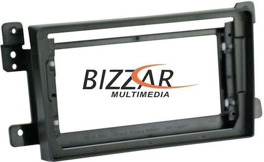 Bizzar DIN Fascia Panels 2 Din Compatible with Screen 9" for Suzuki Grand Vitara 2005-2015