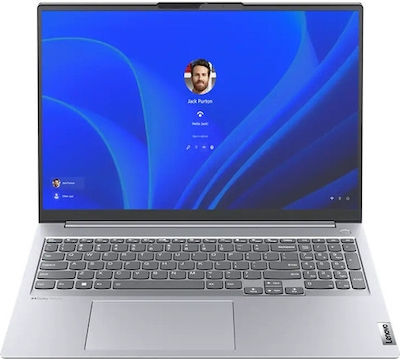 Lenovo ThinkBook 16 G4+ IAP 16" IPS (i5-1235U/16GB/512GB SSD/W11 Pro) Arctic Grey (Tastatură GR)