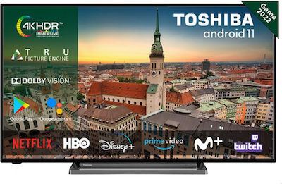 Toshiba Smart Τηλεόραση 55" 4K UHD LED 55UA3D63DG HDR (2022)