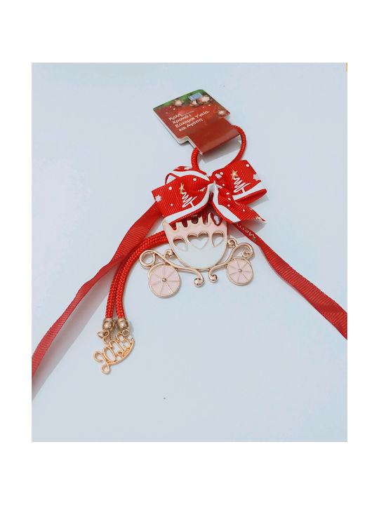 Άμαξα Hanging Lucky Charm Red 2023 1pcs