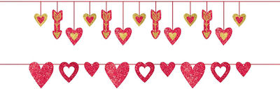 Amscan Banner Valentine's Day Banner pentru Petrecere 2buc