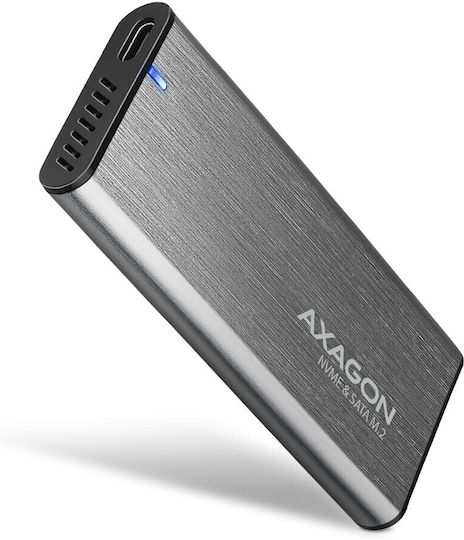 Axagon Θήκη για Σκληρό Δίσκο M.2 SATA III / PCI Express NVME με σύνδεση Type-C