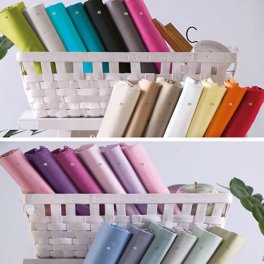 Rythmos Bettlaken King Size mit Gummiband 180x205+32cm. Madonna 5
