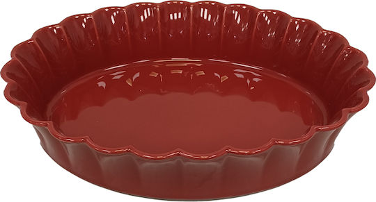 Marva Betty Ceramic Oval Heat-Resistant Cookware for Tart 35x27cm