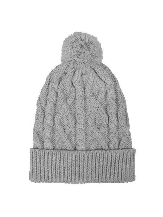 Stamion Kids Beanie Knitted Gray
