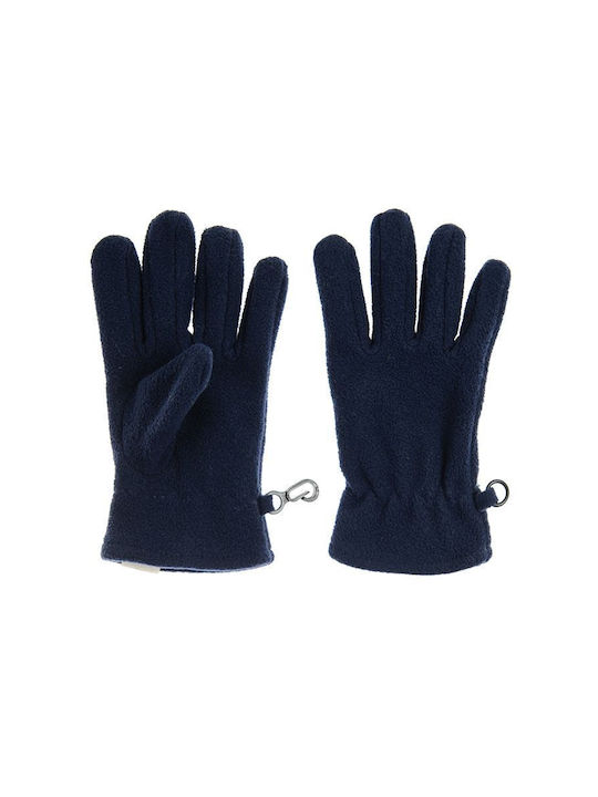 Fleece gloves dark blue BLUE CAG2532512