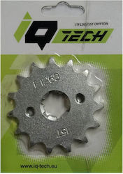 IQ Tech Pinion față 15 Dinți pentru Yamaha Crypton 105 / Crypton R 115