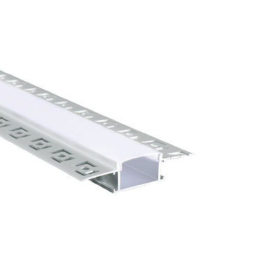 Aca Walled LED Strip Aluminum Profile with Opal Cover for Drywall 200x6.1x1.4cm