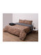 Anna Riska Duvet Cover Set Cotton Single with Pillowcase 160x240 Premium 5007 Charcoal
