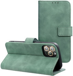 Tender Synthetic Leather Book Green (iPhone 11)