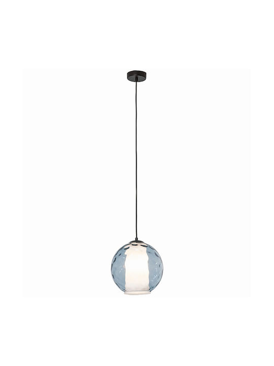 Zambelis Lights Pendant Light Suspension Ball for Socket E27 Blue