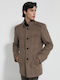 Tresor Men's Half Coat Beige