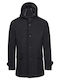 Prince Oliver Men's Half Coat Black