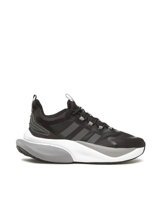 adidas AlphaBounce+ HP6144 Sport Shoes Training Black  display picture 1