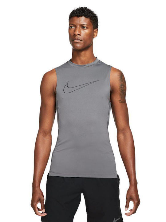 Nike Pro Tight Ανδρική Μπλούζα Dri-Fit Αμάνικη ...