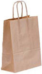 Iliadis Paper Bag for Gift Beige 21x11x27cm.