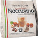 101Caffè Capsules Chocolate Nocciolino Hazelnut Compatible with Machine Nespresso 12caps,tobolek