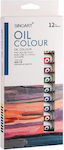 Sinoart Oil Colours Set 12ml 12pcs