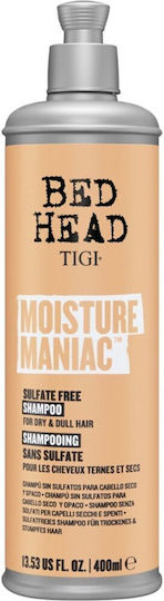 Tigi Bed Head Moisture Maniac Sampon De Par Hidratare Pentru Păr Uscat 400ml