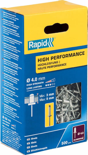 Rapid Πριτσίνια M4x8mm 500Stück