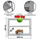 Raft Dexion 200x60x150 cm Cu 3 Rafturi Rezisten...
