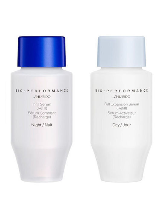 Shiseido Bio Performance Skin Filler Serum Duo Σετ Περιποίησης για Αντιγήρανση & Ενυδάτωση Refill