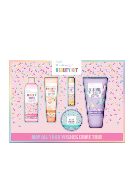 Baylis & Harding Beauticology Sprinkled With Love Hautpflegeset für Feuchtigkeitsspendend & Reinigung Körperreinigung 5Stück