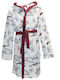 Warner Bros Kids' Robe Winter Fleece White