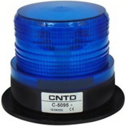 Cntd C-5095 Far de Sistem de Alarmă cu Albastru LED Lumină 12V 9.6x12.7cm