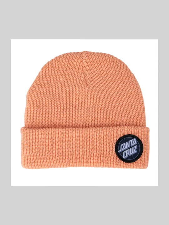 Ribbed Beanie Cap Rust Oxide