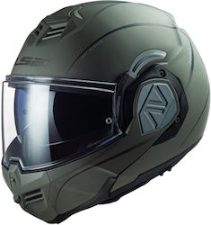 LS2 FF906 Advant Special Modular Helmet with Sun Visor ECE 22.06 1650gr Matt Sand