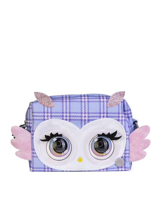 Spin Master Owl Детски портфейл с цип Лилав