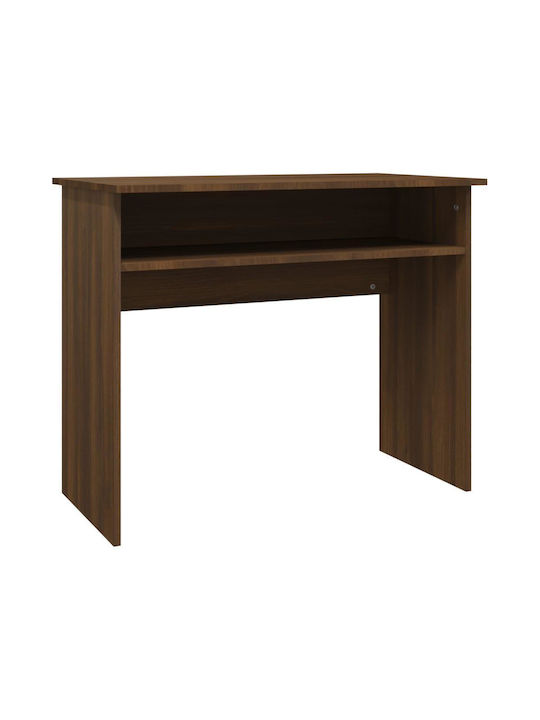 Desk Brown Oak 90x50x74cm