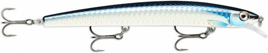 Rapala Max-Rap Изкуствена Примамка Малка Рибка (Minnow) 13см 15гр Сив