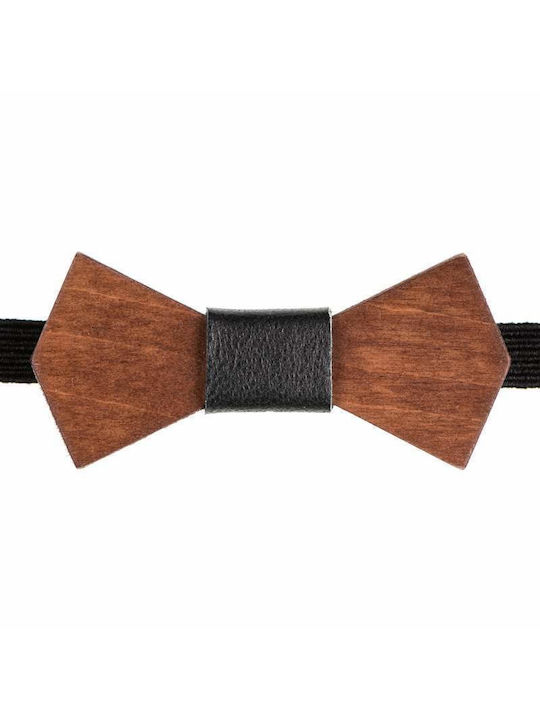 Bebe Wooden Bow Tie Mom & Dad 43011217 - Brown