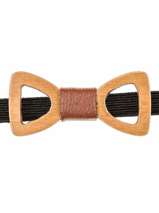 Bebe Wooden Bow Tie Mom & Dad 43011172 - Brown