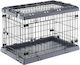 Ferplast Dog Wire Crate with 2 Doors 62x47x50cm