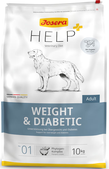 Josera Help Weight & Diabetic 10kg Ξηρά Τροφή Διαίτης για Ενήλικους Σκύλους με Κρέας και Πουλερικά