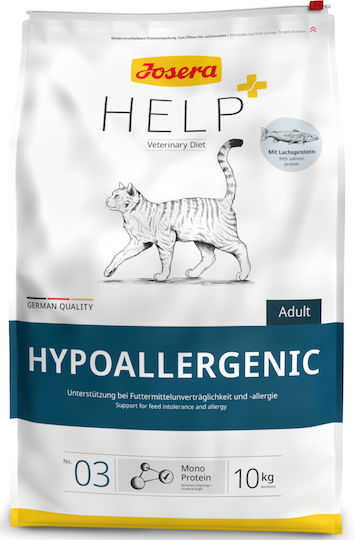 Josera Help Hypoallergenic Суха Котешка Храна с Сьомга 10кг