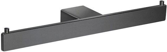 Sanco Agora De perete Suport de hârtie Metal Anthracite Grained