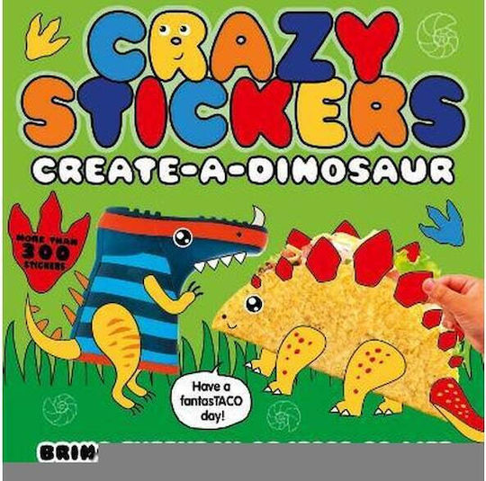 Crazy Stickers, Create-a-Dinosaur Crazy Stickers, Create-a-Dinosaur