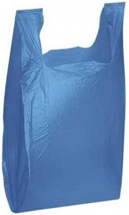 Pungi de Plastic pentru Ambalare Tip Maieu Albastru 1kg