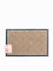 Chios Hellas Entrance Mat Carpet with Anti-slip Backing Meander ΠΔ296 Beige 50x80cm