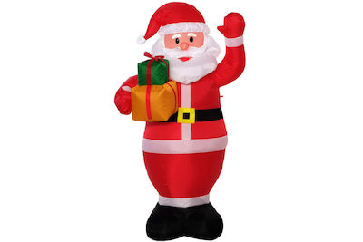 Inflatable Santa Claus with lighting 55x55x150cm.