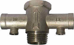 S5569 Three-way Brass Pressure Relief Valve 1" for Electric Water Heater