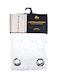 TnS Grommet Curtain White 140x250cm