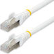 StarTech S/FTP Cat.6a (Gigabit) Cablu De Rețea Ethernet 3m Alb