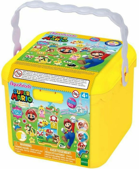 Epoch Toys Children's Craft Aquabeads - Creation Cube - Super Mario for Children 4+ years old Years