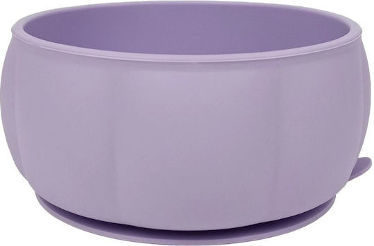 Baby Cloud Silicone Toddler Bowl Purple